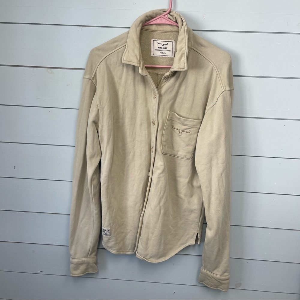 Kimes Ranch Women's Beige Button-Up Jacket